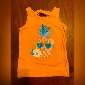 Pineapple Tank Top - Size 2T